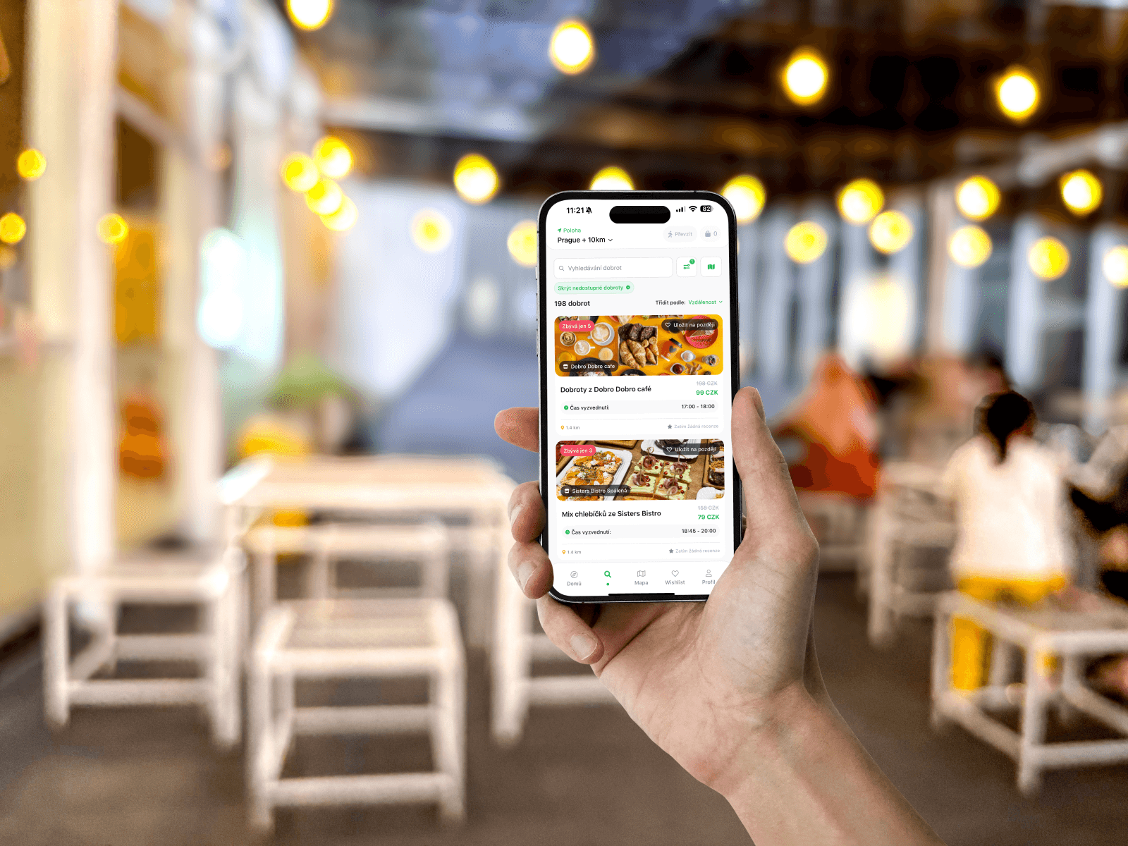 From Zero to 10,000 Daily Transactions Fighting Food Waste